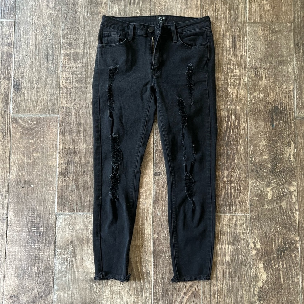 Just Black Ripped Jeans